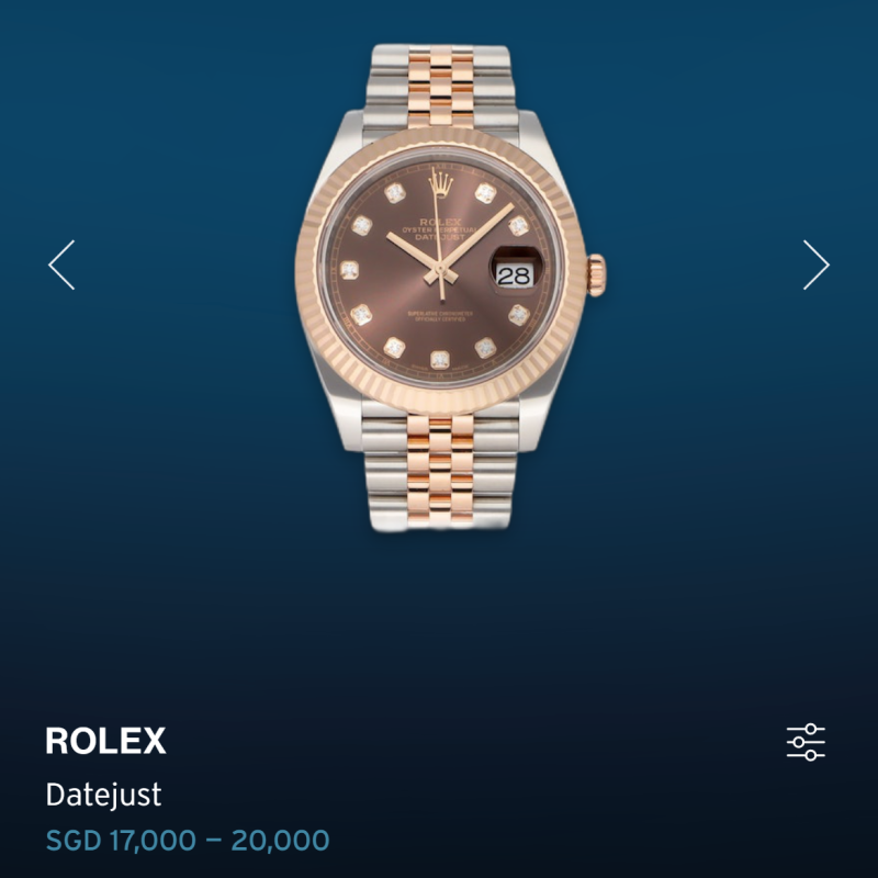 Selecting watch for loan